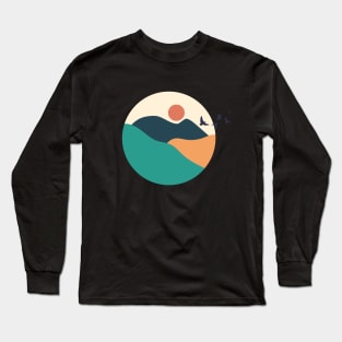 mountains scenery Long Sleeve T-Shirt